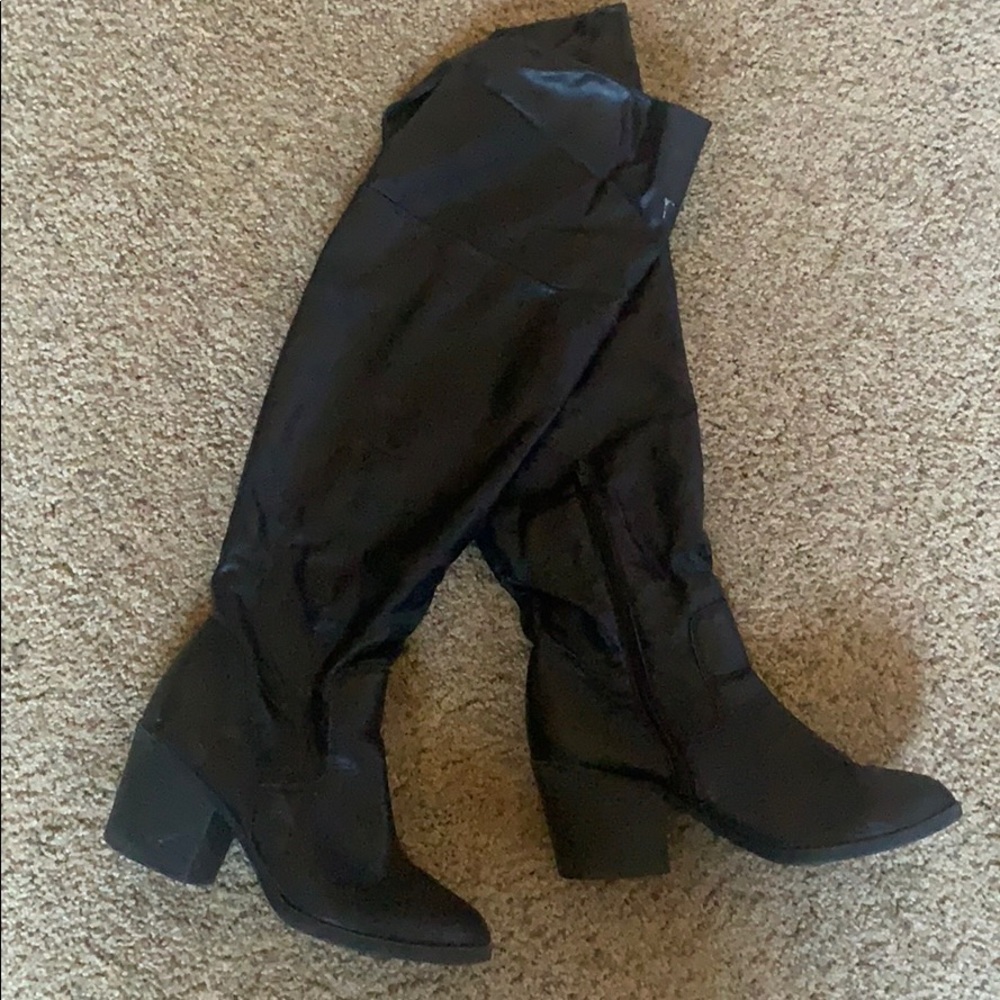 Knee high boots